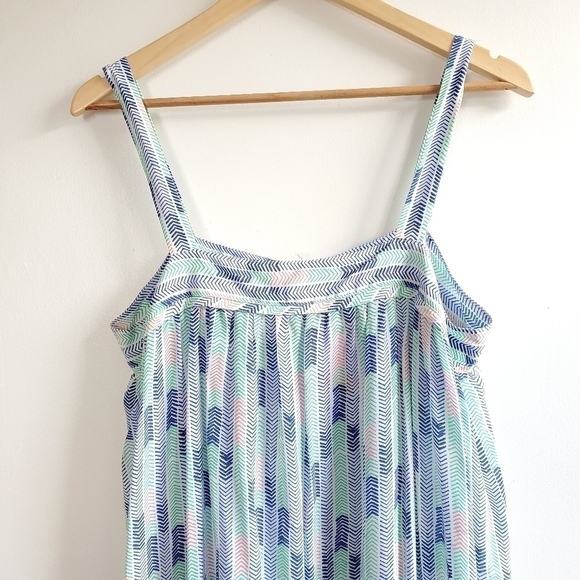 New Lemlem Gigi 100% Silk Short Sweepy Royal Blue Maxi Dress Size NWT Large - Picture 11 of 16